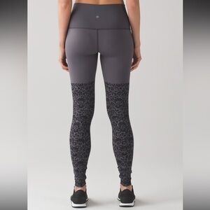 Lululemon Ooh-la-lace Wunder Under workout leggings